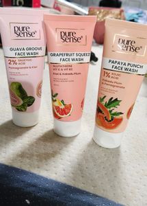Trio Face Washes