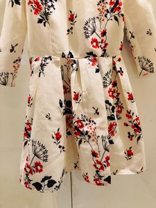 Chic Floral Print Dress