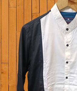 Men's Colorblock Casual Shirt Size XL