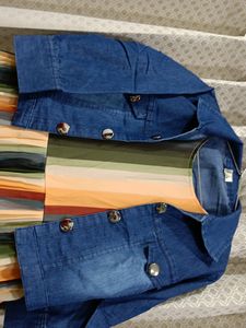 A-line Dress With Jacket 🧥