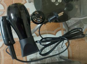 Alan Truman Black Travel Hair Dryer
