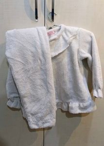 Cozy Kids White Two-Piece Set