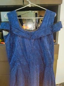 Sparkling Blue Party Dress