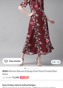 Women Dusty pink Dress