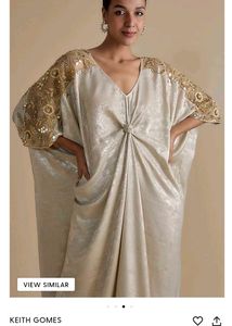 keith gomes brand Embellished kaftan dress
