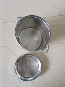 Stainless Steel Milk Storage Can with Lid