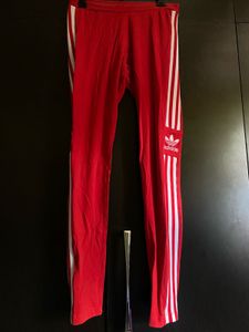 ❤️‍🔥Authentic Adidas Red Track Pants