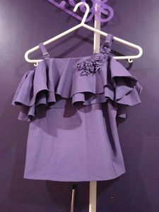 Cute Purple Girls' Coord
