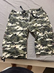 Camouflage Cargo Shorts