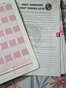 PW NEET 2025 Rankers Test Series