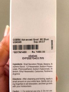 COSRX Advanced Snail 96 Mucin Power Essence