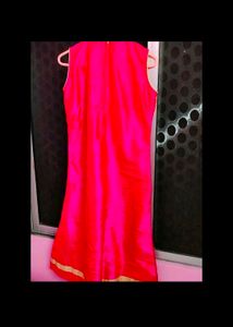 Long Gown With Heavy Embroidery For Kids Girls