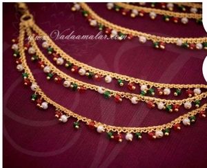 New Bahubali Style Hair Chain Jewellery