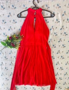 Preety Red Dress 👗