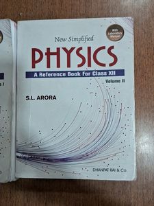 Class 12 Physics S.L. Arora
