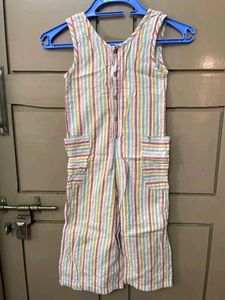Branded Striped Jumpsuit, 4-5 yrs, used