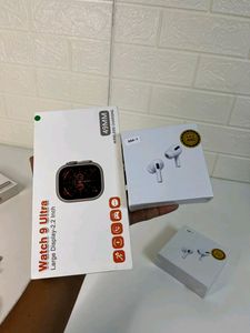 WATCH 9 ULTRA + Airpods Pro 2