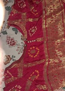 Elegant Red Bandhani Kurta 💃💃