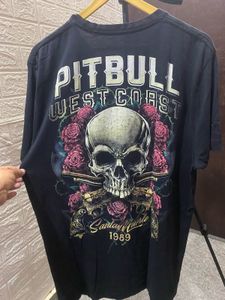 Pitbull West Coast Skull T-Shirt