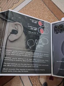 dBud Volume Adjustable Noise Reduction Earplugs