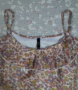 Floral Ruffle Summer Dress