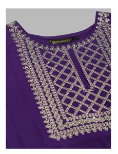 Elegant Purple Kurta Set with Dupatta