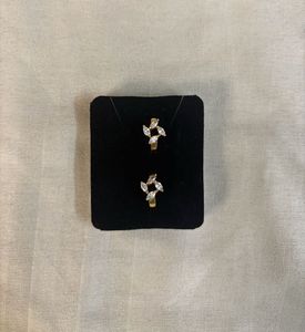 Stone Stud Earrings