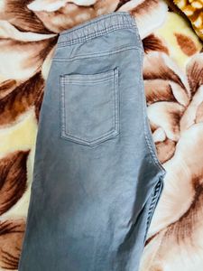 Jeans Trouser/ Lower , Faded Color , Pure Elephant Color
