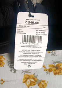 SHEIN Black Padded Bra