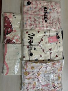 ALL 5 Brand New Pyjama / Nighties Set