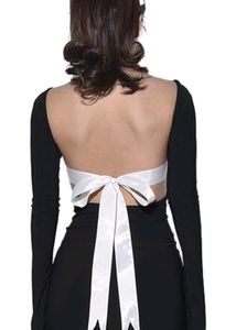 Black Chic Backless Mini Dress