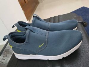 Decathlon Comfortable Blue Slip-On Shoes