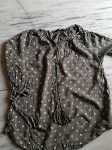 Boho Print Tunic Top