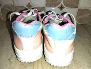 Blue &amp; White Fashion Shoes