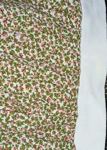 🌸 Cute Floral Puff Sleeve Crop Top | Trendy Mesh