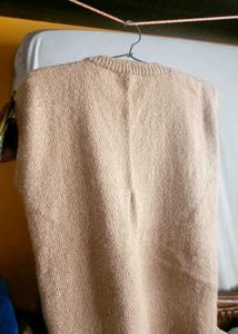 V-Neck Sleeveless Knit Sweater Vest