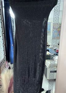 sparkly mesh maxi dress