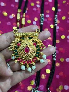 set of two mangalsutra (long chain)