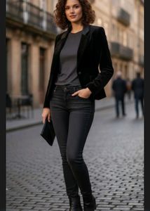 Velvet Blazer