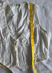 Classic White Vest Top