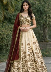 Embroidered Heavy Lehenga Choli Set