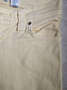 brand of u.s. Pale Yellow Casual Pants