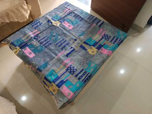 Vibrant Patchwork Silk Saree