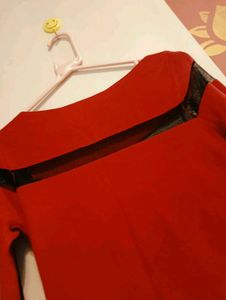 Red Fashion Top