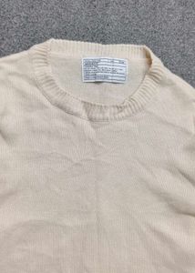 Men's Cream Knit Sweater