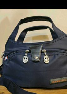 Stylish Blue Crossbody Travel Bag