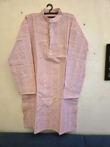 Men's Cotton Striped Kurta