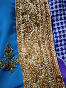 Beautiful Heavy Festival Ston Work Saree