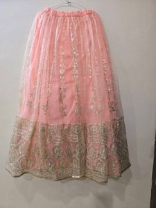 Sequin Work Lehenga Set