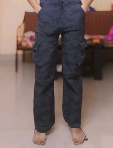 Camo Flare Cargo Pants